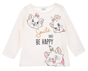 T-Shirt M.l. Minnie Mouse DISNEY Maglietta Neonata Bambina Sun City - Hw0036bianco