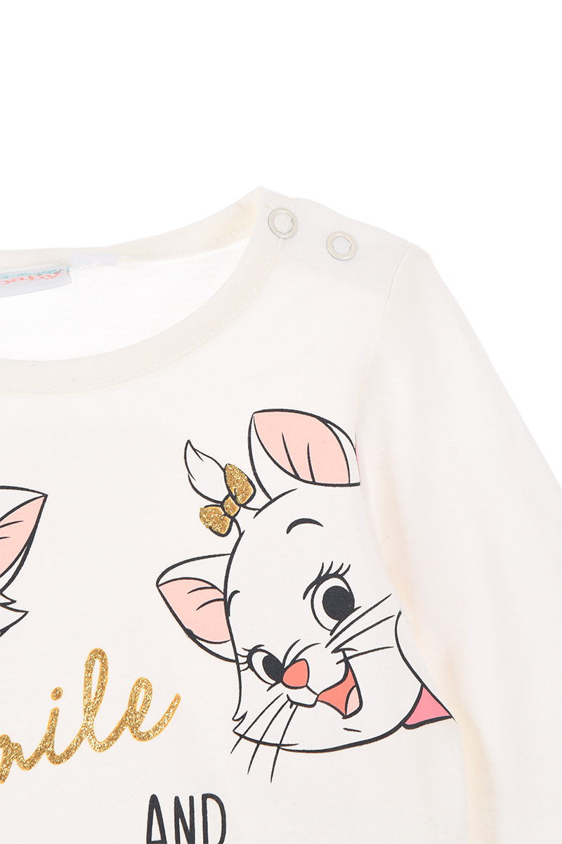 T-Shirt M.l. Minnie Mouse DISNEY Maglietta Neonata Bambina Sun City - Hw0036bianco