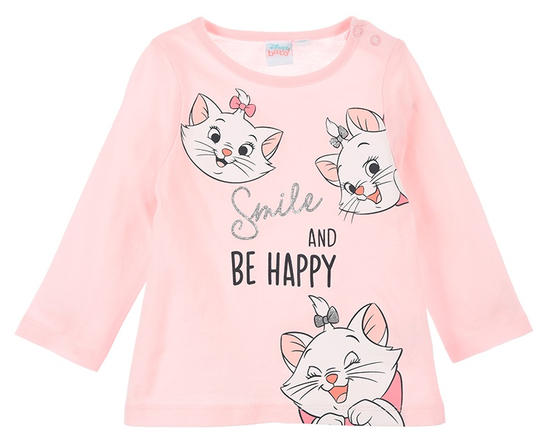 T-Shirt M.l. Minnie Mouse DISNEY Maglietta Neonata Bambina Sun City - Hw0036rosa
