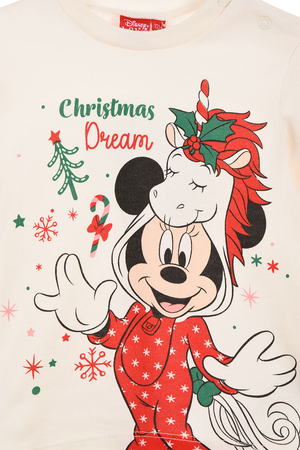Pigiama Natalizio Minnie DISNEY Neonata Sun City - Hw0359bianco