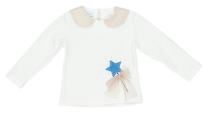 T-Shirt M.l. Meilisa Bai Neonata Bambina 96%co 4%ea - Fl5404