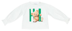 T-Shirt M.l. Meilisa Bai Bambina 96%co 4%ea - Fl5346