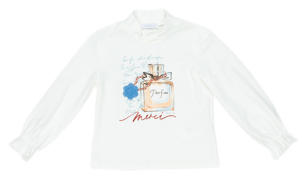 T-Shirt M.l. Meilisa Bai Bambina 96%co 4%ea - Fl5337