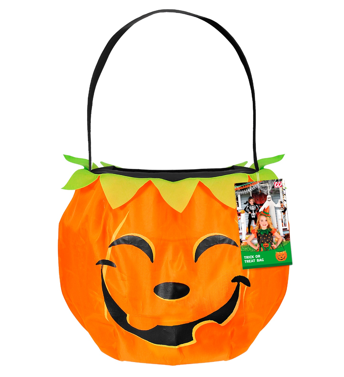 Borsetta Dolcetto O Scherzetto Zucca Accessori Halloween Carnevale Bambina - 00698