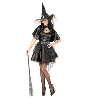 Vestito Carnevale Strega Travestimento Halloween Donna - 0631