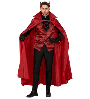 Vestito Carnevale Diavolo Travestimento Halloween Uomo - 1174