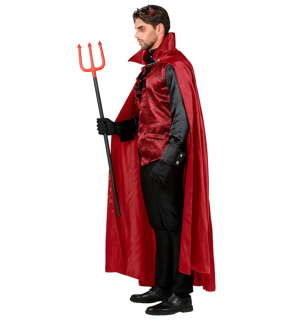 Vestito Carnevale Diavolo Travestimento Halloween Uomo - 1174