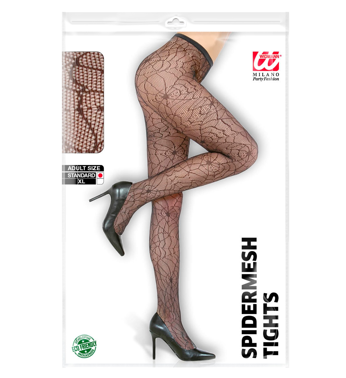 Calze a Maglia Ragnatela Tg Unica Adulto Accessorio Travestimento Halloween - 29346