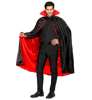 Mantello Foderato con Colletto Accessori per Travestimento Carnevale Halloween - 3586f
