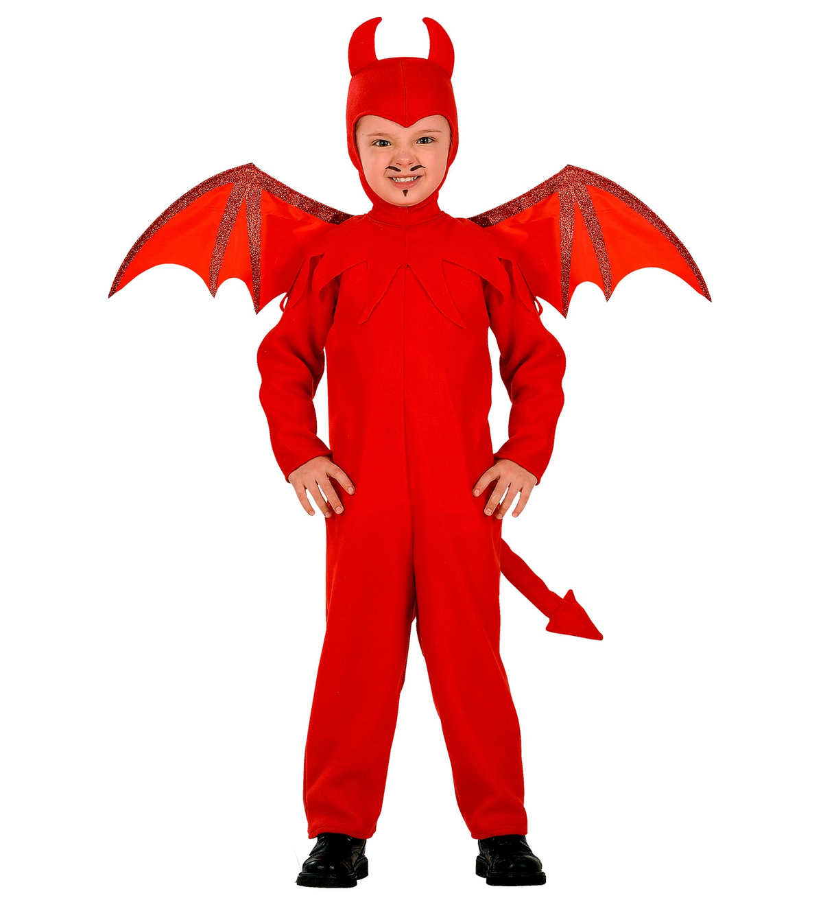 Vestito Carnevale Diavolo Travestimento Halloween Bambino - 4192