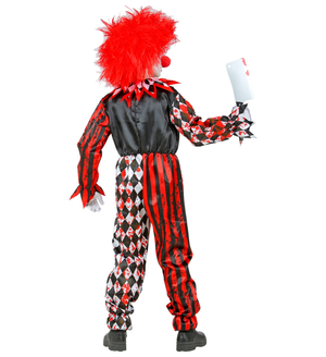 Vestito Carnevale Pagliaccio Horror Travestimento Halloween Bambino - 5251