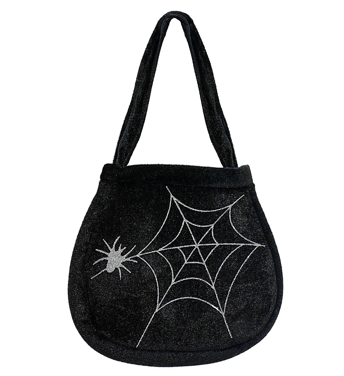 Borsetta Dolcetto O Scherzetto Ragnatela e Ragno Accessori Halloween Carnevale - 8173w