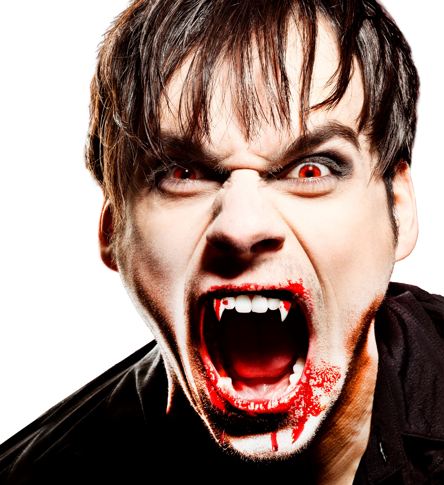 Denti da Vampiro con 4 Capsule di Sangue Accessori Travestimento Halloween Carnevale - 91702