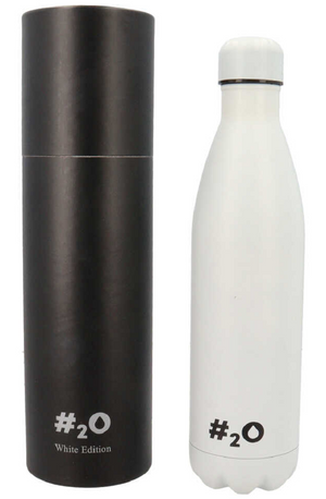 Bottiglia Termica H2o Borraccia in Acciaio Inox 750 Ml Isotermica 24h Fredda 12h Caldo - Ag1231