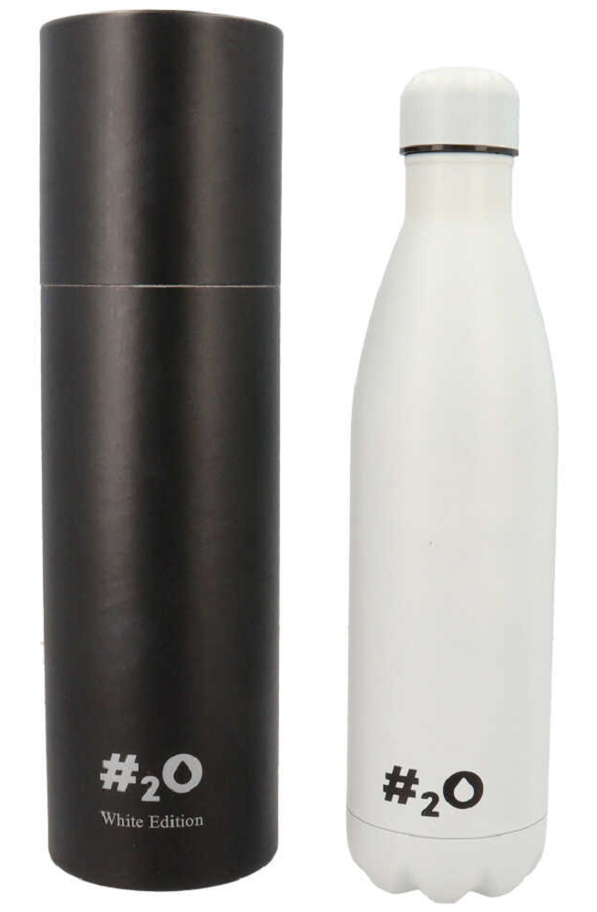 Bottiglia Termica H2o Borraccia in Acciaio Inox 750 Ml Isotermica 24h Fredda 12h Caldo - Ag1231