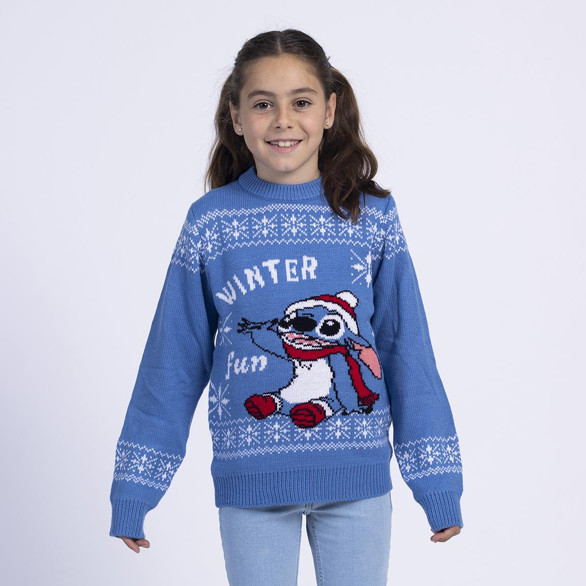Maglione Natalizio Stitch DISNEY Lilo & Stitch Maglia Bambino - 1670