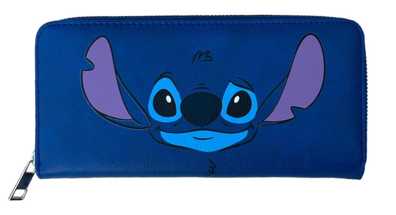 Portafogli Rettangolare Stitch DISNEY Porta Carte Monete Banconote 19 CM - 4778