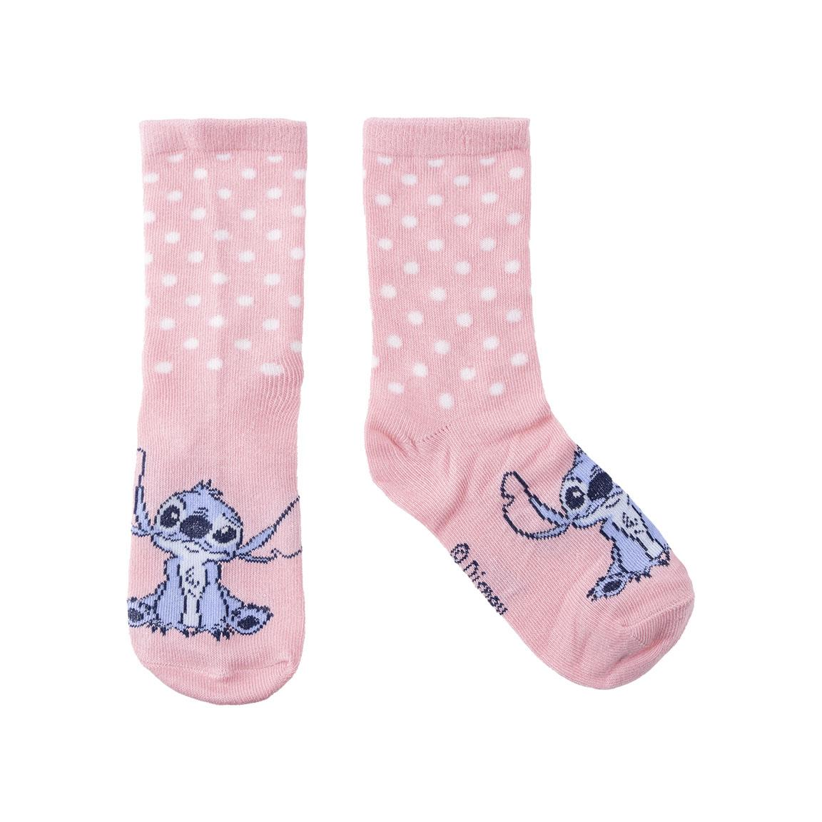 Calzini Stitch DISNEY in Misto Cotone 5 Paia in Confezione - 1548