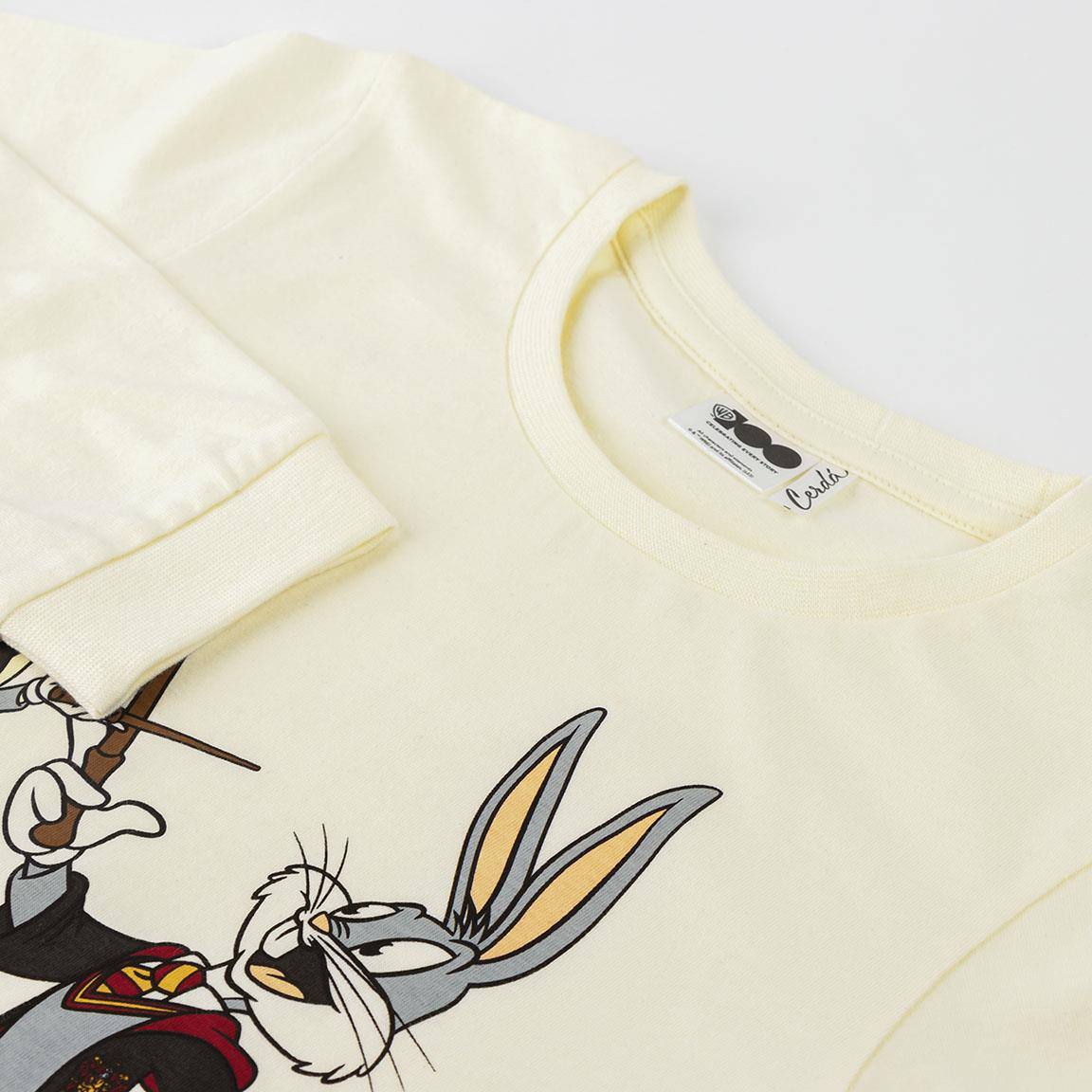 Pigiama Looney Tunes Warner Bros 100 100% Cotone Jersey Bambino - 1701