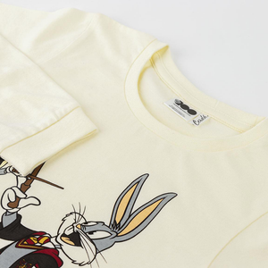 Pigiama Looney Tunes Warner Bros 100 100% Cotone Jersey Bambino - 1701