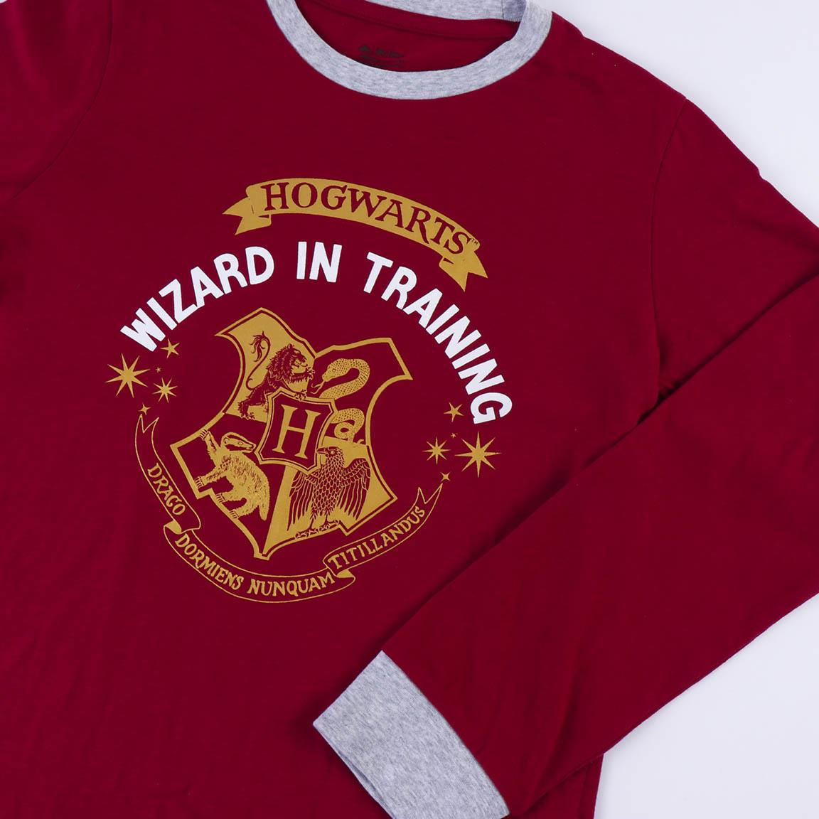 Pigiama Harry Potter Hogwarts 100% Cotone Jersey Bambino - 0397