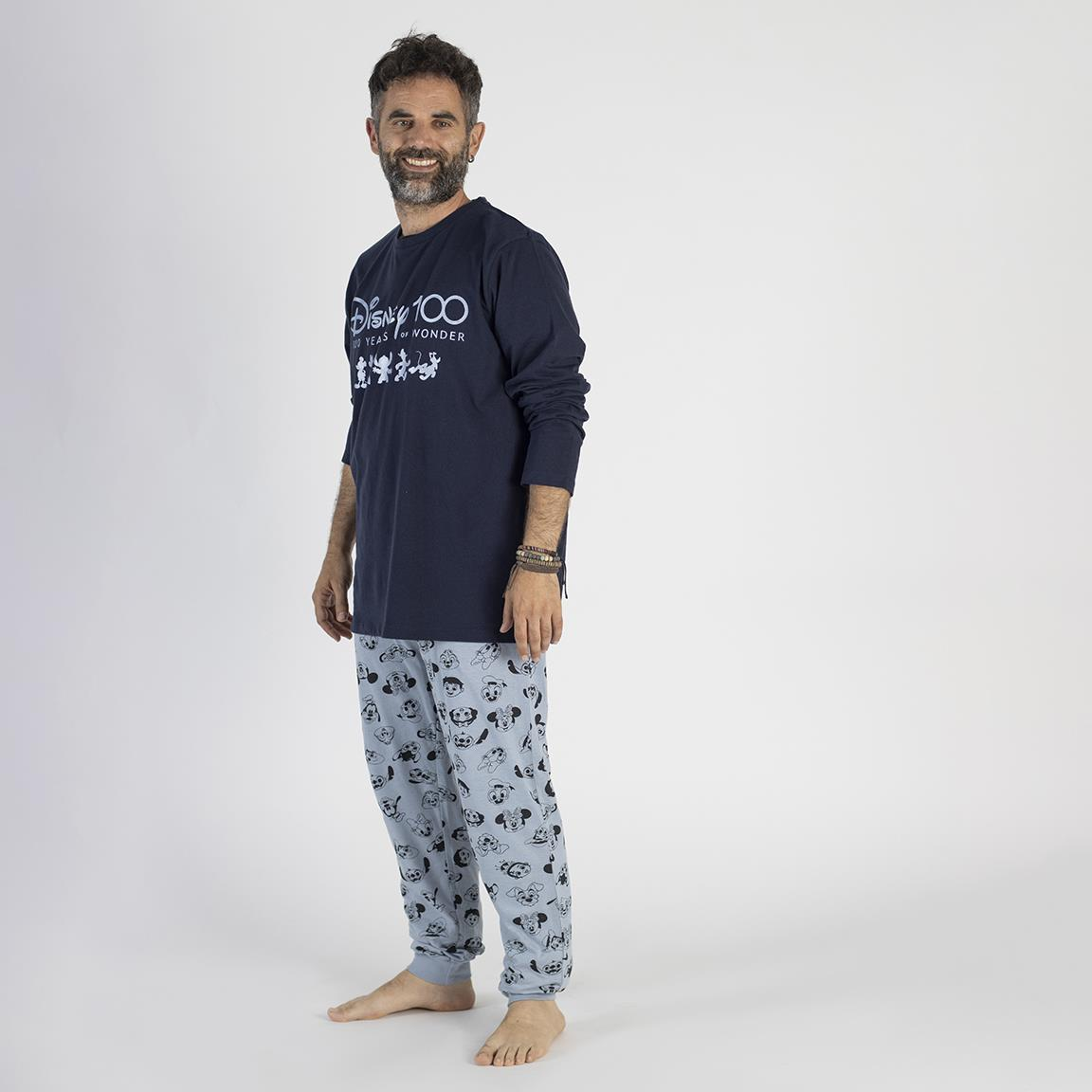 Pigiama DISNEY 100 100% Cotone Jersey Adulto - 1671