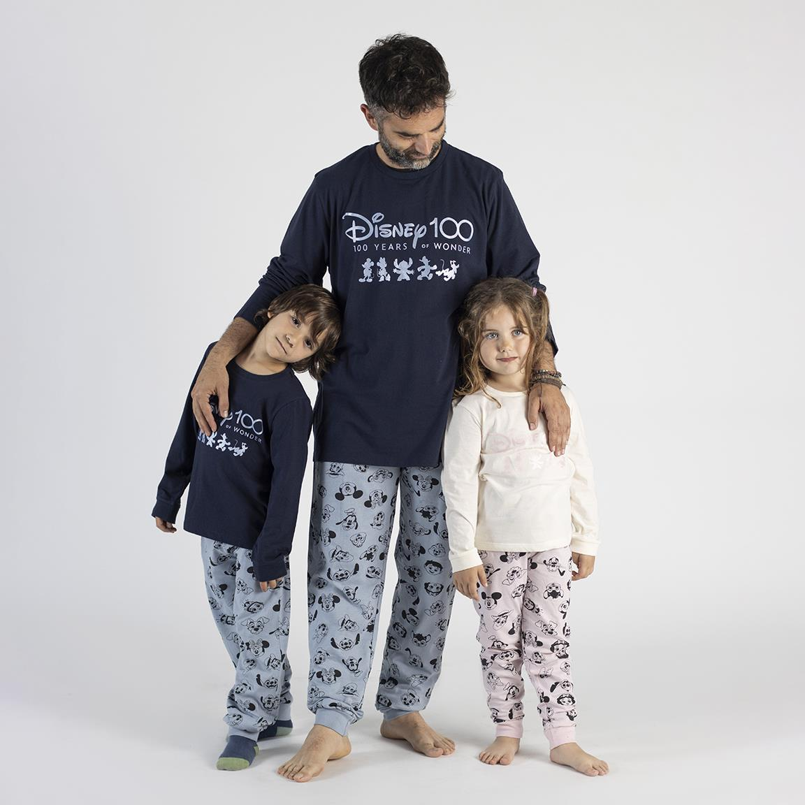 Pigiama DISNEY 100 100% Cotone Jersey Adulto - 1671