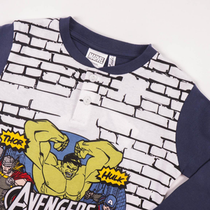 Pigiama Hulk MARVEL Avengers Bambino 60% Cotone 40% Poliestere - 0705