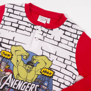 Pigiama Hulk MARVEL Avengers Bambino 60% Cotone 40% Poliestere - 0705