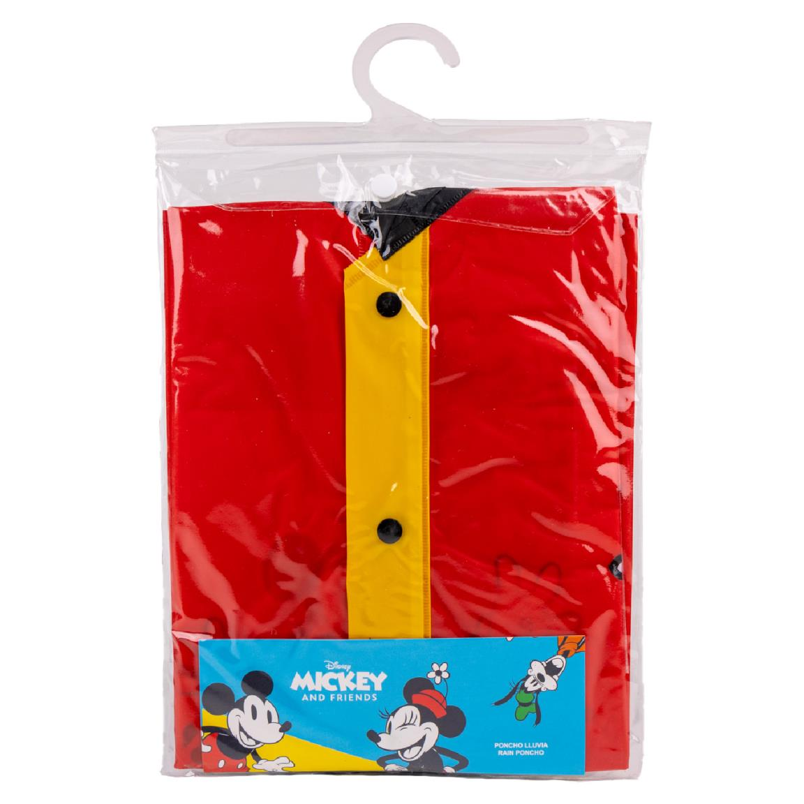 Mantella Pioggia Mickey Mouse DISNEY Topolino Impermeabile Antivento Antipioggia - 0725