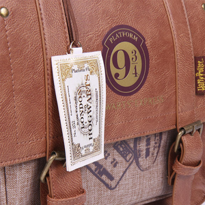 Borsa Passeggio Harry Potter Modello a Cartella con Tracolla Regolabile - 3164