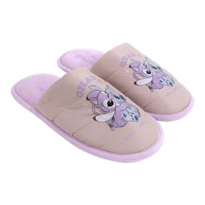 Pantofole Invernali Stitch e Angel DISNEY Antiscivolo Ciabatte a Punta Chiusa - 6138