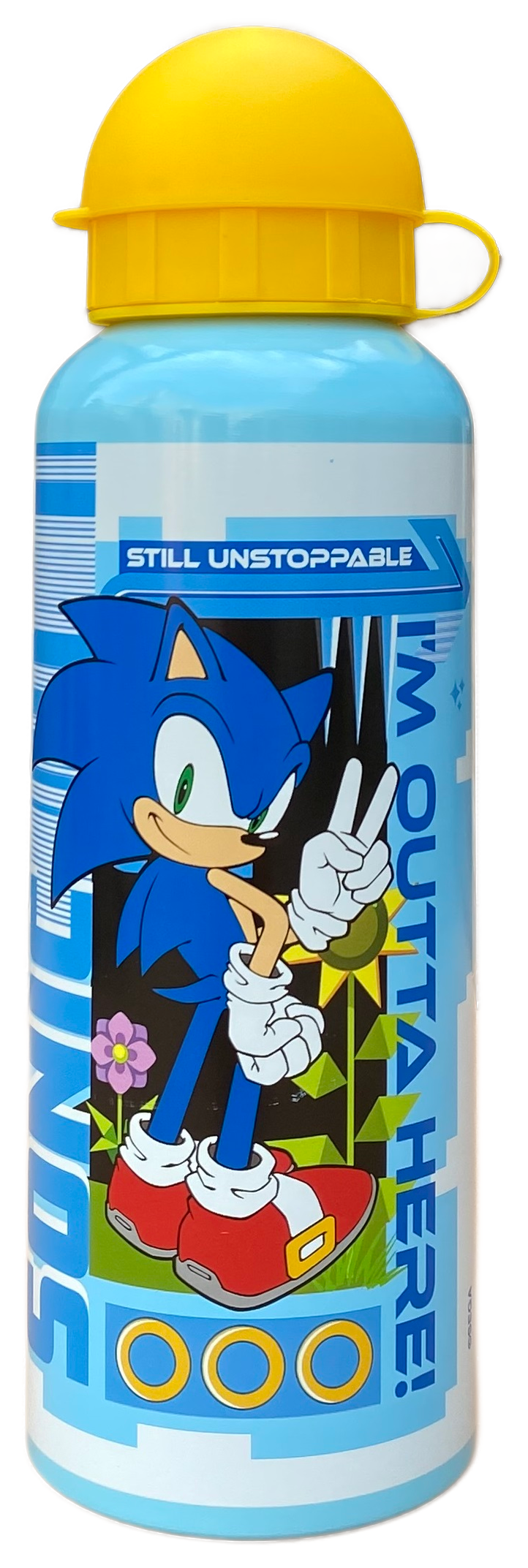 Borraccia in Alluminio Sonic con Beccuccio e Coperchio 500 Ml - Sn6386mc/g