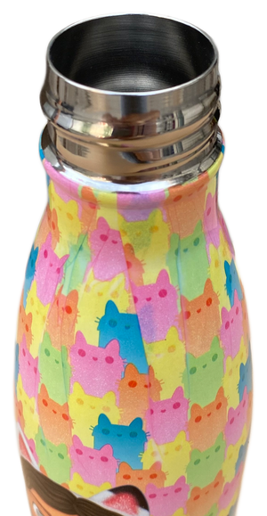Bottiglia Termica in Acciaio Inossidabile Gabby's Dollhouse con Tappo Svitabile 500 Ml - O07881te/m