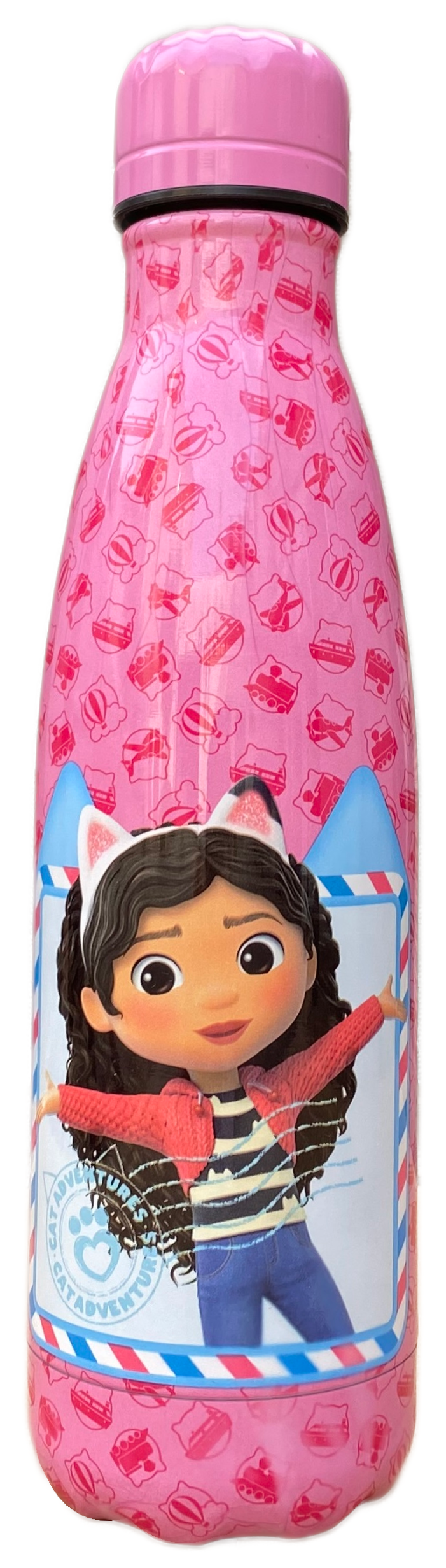 Bottiglia Termica in Acciaio Inossidabile Gabby's Dollhouse con Tappo Svitabile 500 Ml - O07881te/f