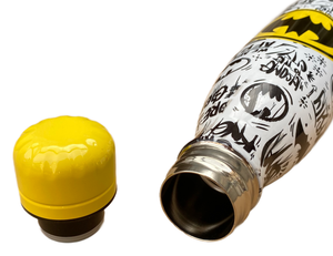 Bottiglia Termica in Acciaio Inossidabile Batman con Tappo Svitabile 500 Ml - L07878te/b