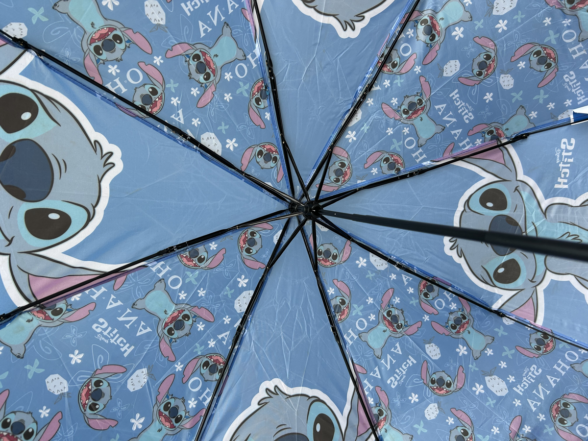 Ombrello Pieghevole Stitch DISNEY 8 Raggi Bambino - D06492mc