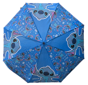 Ombrello Pieghevole Stitch DISNEY 8 Raggi Bambino - D06492mc