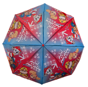 Ombrello Pieghevole Paw Patrol 8 Raggi Bambino - N06514mc
