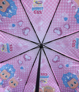 Ombrello Pieghevole Cry Babies 8 Raggi Bambino - Cb2482mc