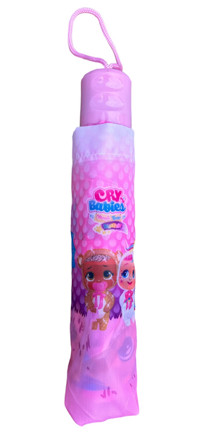 Ombrello Pieghevole Cry Babies 8 Raggi Bambino - Cb2482mc