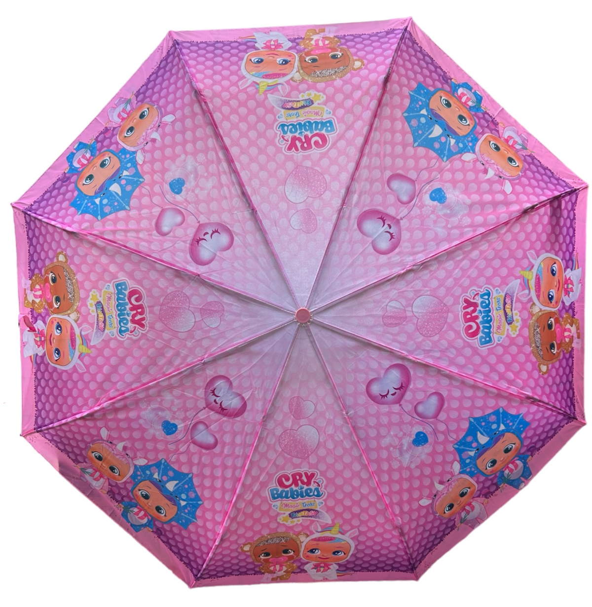 Ombrello Pieghevole Cry Babies 8 Raggi Bambino - Cb2482mc