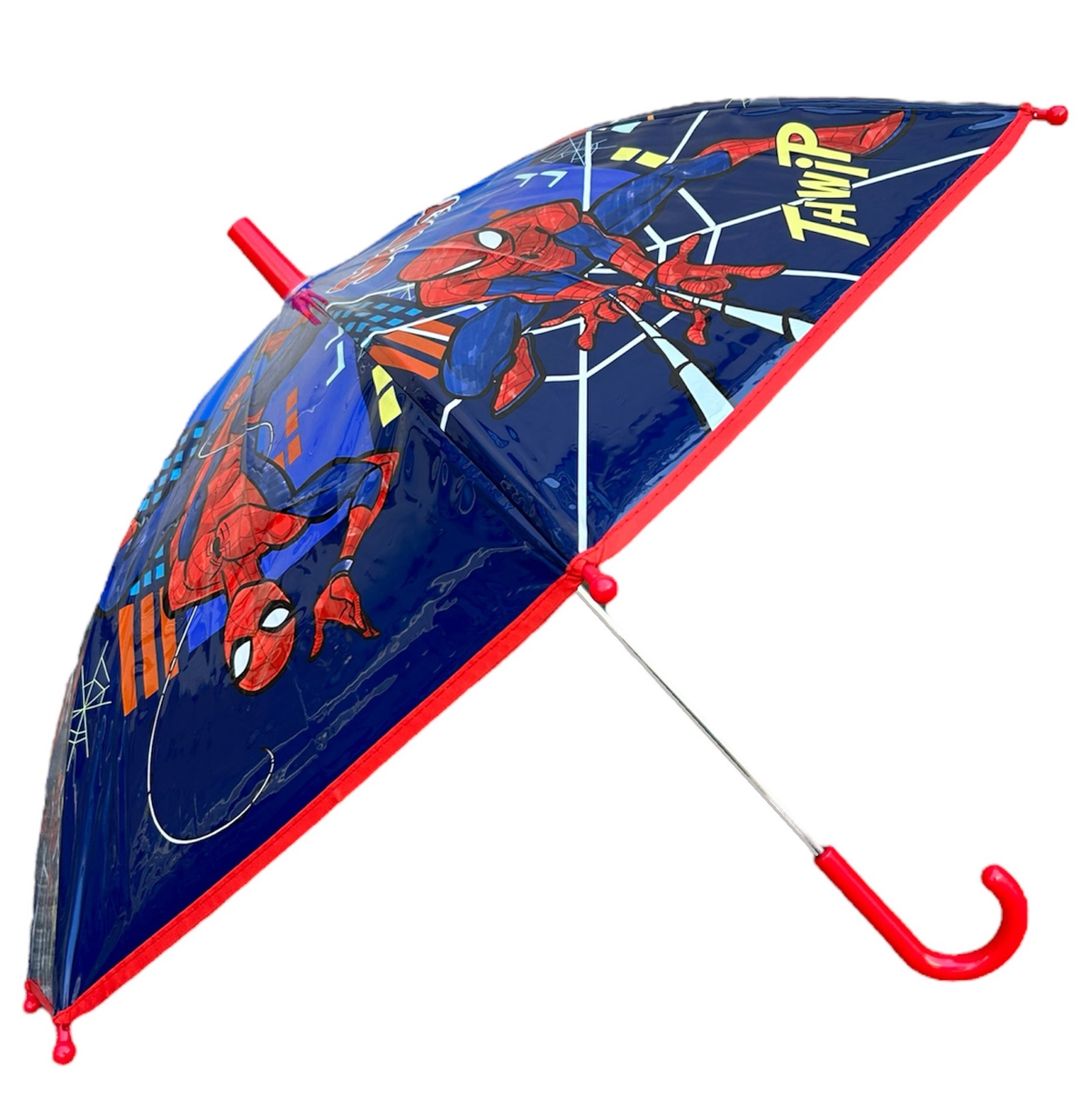 Set Pioggia Mantellina + Ombrello Spiderman MARVEL 5/6 Anni Bambino - M06510mc+m06508mc