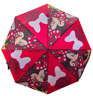 Ombrello Pieghevole Minnie DISNEY 8 Raggi Bambino - D06521mc