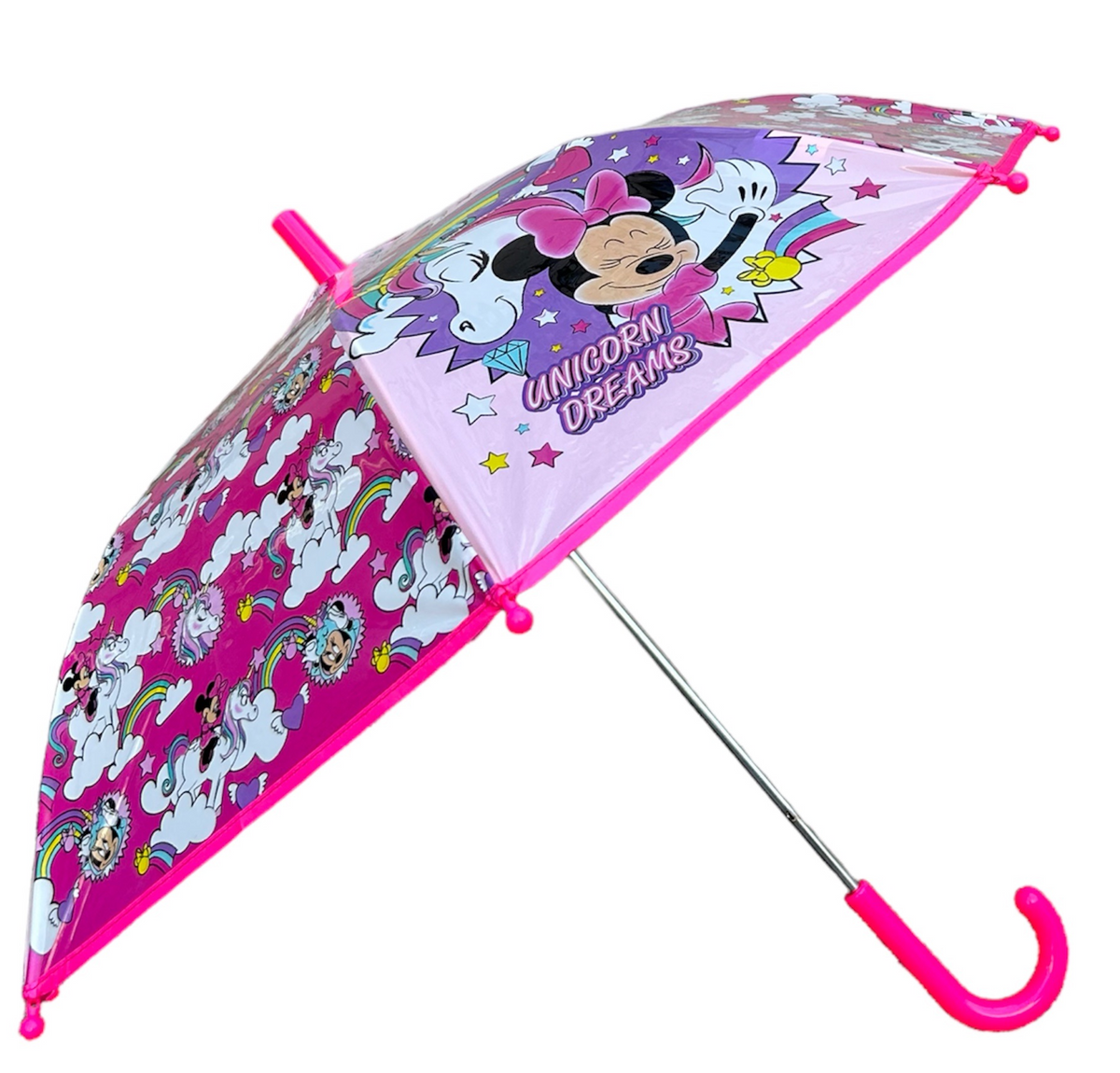 Ombrello Minnie Unicorno DISNEY Manuale 8 Raggi Bambino - D02511mc