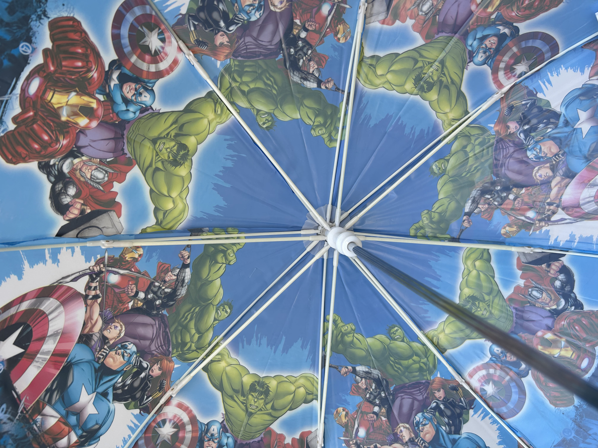 Ombrello Avengers MARVEL Manuale 8 Raggi Bambino - M02646mc