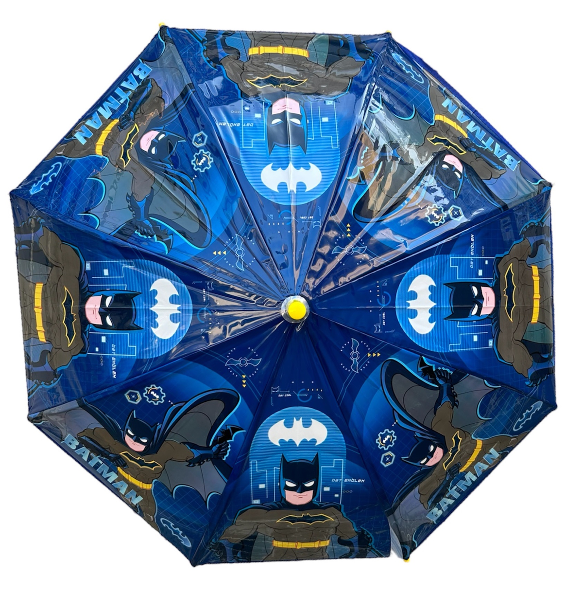 Set Pioggia Mantellina + Ombrello Batman 3/4 Anni Bambino - L04575mc+l04573mc