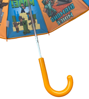 Ombrello Minecraft Manuale 8 Raggi Bambino - K04379mc