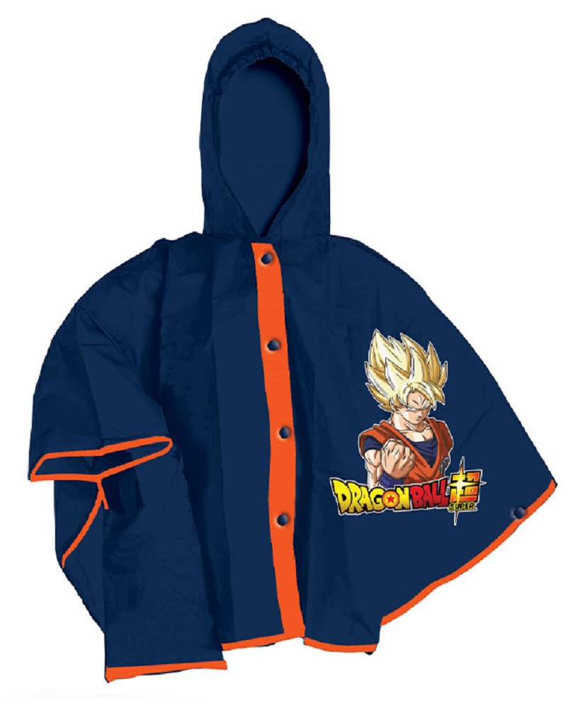 Mantellina Dragon Ball Mantella Impermeabile Anti Pioggia - A07610mc