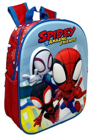 Zaino Asilo 3d Spidey MARVEL Immagini in Rilievo Borsa Scuola Bambino Cm.32 - M07991mc